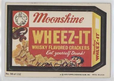 1979 Topps Wacky Packages Rerun Series 2 - [Base] #98.1 - Wheez-It (One Star)