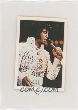 1980 Empacadora Reyauca Pop Festival Stickers - [Base] #151 - Elvis Presley