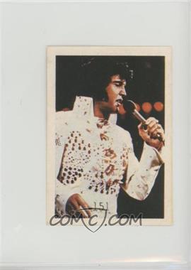 1980 Empacadora Reyauca Pop Festival Stickers - [Base] #151 - Elvis Presley