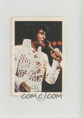 1980 Empacadora Reyauca Pop Festival Stickers - [Base] #151 - Elvis Presley