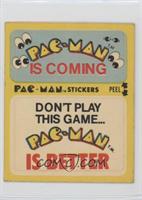 Pac-Man Is Coming - Don't Play This Game… Pac-Man Is Better (No Eyes)