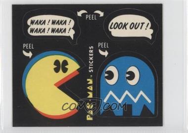 1980 Fleer Pac-Man Stickers - [Base] #44.3 - Waka! Waka! Waka! Waka!  - Look Out! (With Eyes)