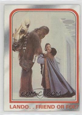 1980 Topps Star Wars: The Empire Strikes Back - [Base] #109 - Lando..friend or foe?