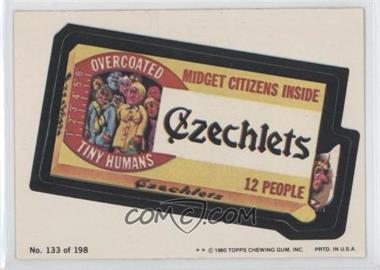 1980 Topps Wacky Packages Series 3 - [Base] #133 - Czechlets [Good to VG‑EX]