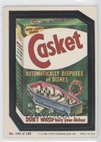 Casket [Good to VG‑EX]