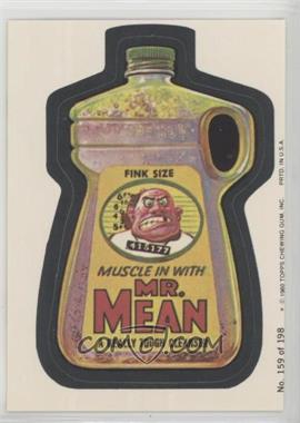 1980 Topps Wacky Packages Series 3 - [Base] #159 - Mr. Mean