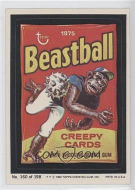 1980 Topps Wacky Packages Series 3 - [Base] #160 - Beastball