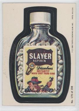 1980 Topps Wacky Packages Series 3 - [Base] #170 - Slayer