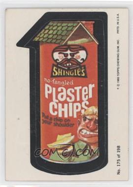 1980 Topps Wacky Packages Series 3 - [Base] #175 - Plaster Chips