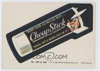 Cheapstick [Good to VG‑EX]