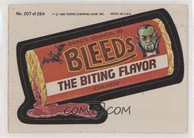 1980 Topps Wacky Packages Series 4 - [Base] #207 - Bleeds