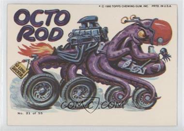 1980 Topps Weird Wheels - [Base] #21 - Octo Rod