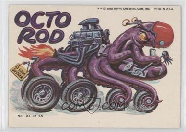 1980 Topps Weird Wheels - [Base] #21 - Octo Rod