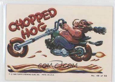 1980 Topps Weird Wheels - [Base] #48 - Chopped Hog
