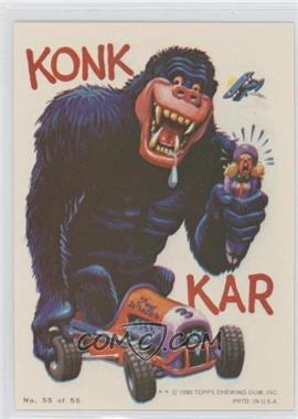 1980 Topps Weird Wheels - [Base] #55 - Konk Kar