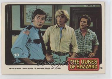 1981 Donruss Dukes of Hazzard - [Base] #18 - Bo Duke, Luke Duke