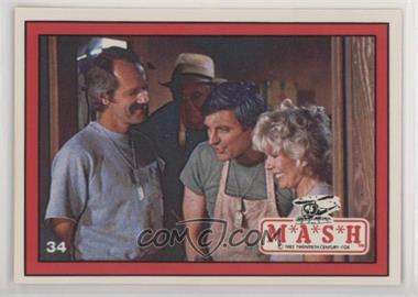 1982 Donruss M*A*S*H - [Base] #34 - Hawkeye Pierce, B.J. Honeycutt, Hot Lips Houlihan, Fr. Mulcahy