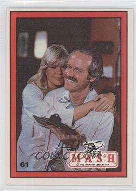 1982 Donruss M*A*S*H - [Base] #61 - Hot Lips Houlihan, B.J. Honeycutt