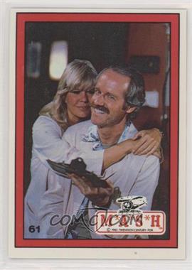 1982 Donruss M*A*S*H - [Base] #61 - Hot Lips Houlihan, B.J. Honeycutt