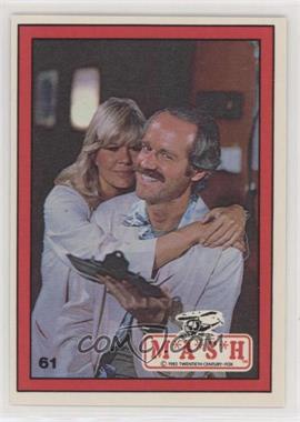 1982 Donruss M*A*S*H - [Base] #61 - Hot Lips Houlihan, B.J. Honeycutt