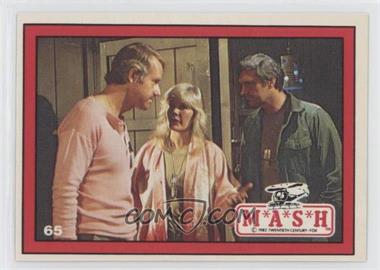 1982 Donruss M*A*S*H - [Base] #65 - Hawkeye Pierce, Hot Lips Houlihan, B.J. Honeycutt