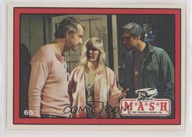 1982 Donruss M*A*S*H - [Base] #65 - Hawkeye Pierce, Hot Lips Houlihan, B.J. Honeycutt