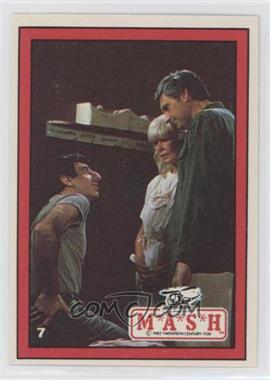 1982 Donruss M*A*S*H - [Base] #7 - Hawkeye Pierce, Klinger, Major Hoolihan