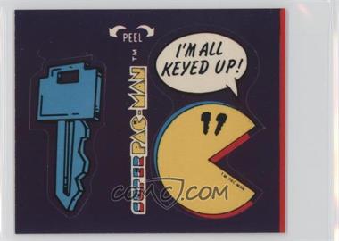 1982 Fleer Super Pac-Man Stickers - [Base] #_NoN - I'm All Keyed Up