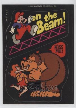 1982 Topps Donkey Kong - [Base] #_ONTB - On the Beam!/Kiss Me!