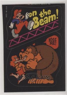 1982 Topps Donkey Kong - [Base] #_ONTB - On the Beam!/Kiss Me!