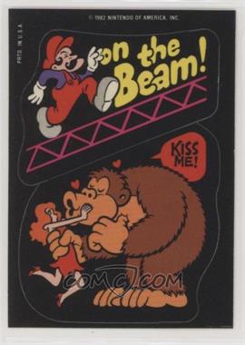 1982 Topps Donkey Kong - [Base] #_ONTB - On the Beam!/Kiss Me!