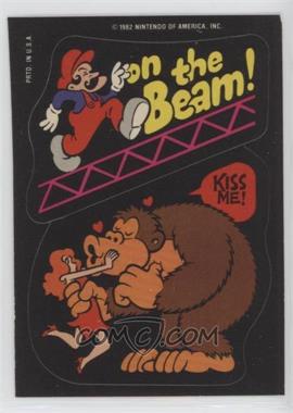 1982 Topps Donkey Kong - [Base] #_ONTB - On the Beam!/Kiss Me!