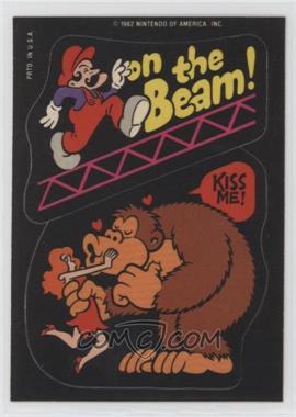 1982 Topps Donkey Kong - [Base] #_ONTB - On the Beam!/Kiss Me!