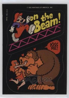 1982 Topps Donkey Kong - [Base] #_ONTB - On the Beam!/Kiss Me!