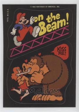 1982 Topps Donkey Kong - [Base] #_ONTB - On the Beam!/Kiss Me!