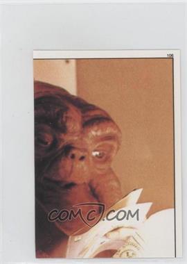1982 Topps E.T. The Extra Terrestrial Album Stickers - [Base] #106 - E.T. Reading (Top Right)