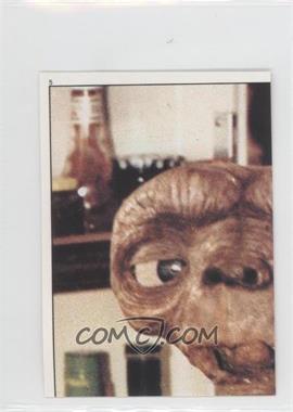 1982 Topps E.T. The Extra Terrestrial Album Stickers - [Base] #5 - E.T. in Plaid Shirt (Top Left)