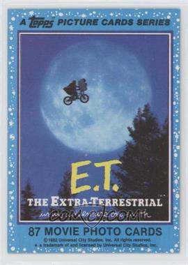 1982 Topps E.T. The Extra Terrestrial in His Adventure on Earth - [Base] #1 - E.T. The Extra-Terrestrial [EX to NM]