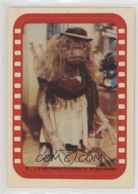 1982 Topps E.T. The Extra Terrestrial in His Adventure on Earth - Stickers #1 - E.T. The Extra-Terrestrial