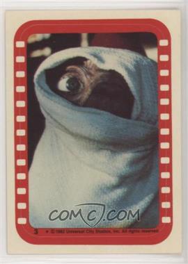 1982 Topps E.T. The Extra Terrestrial in His Adventure on Earth - Stickers #3 - E.T. The Extra-Terrestrial