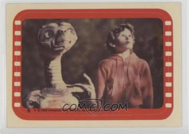 1982 Topps E.T. The Extra Terrestrial in His Adventure on Earth - Stickers #6 - E.T. The Extra-Terrestrial