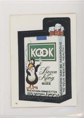 1982 Topps Wacky Packages Album Stickers - [Base] #15 - Kook