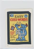 Easy Cuss-Words