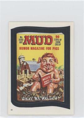1982 Topps Wacky Packages Album Stickers - [Base] #32 - Mud