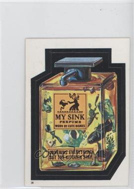 1982 Topps Wacky Packages Album Stickers - [Base] #36 - My Sink