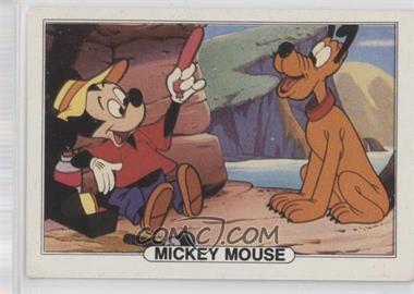 1982 Treat Hobby Disney Movie Scenes - [Base] #1-2 - Mickey Mouse, Pluto
