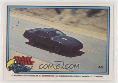 1983 Donruss Knight Rider - [Base] #44 - KITT