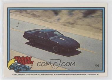 1983 Donruss Knight Rider - [Base] #44 - KITT