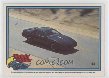 1983 Donruss Knight Rider - [Base] #44 - KITT