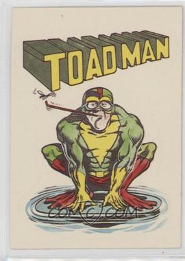 1983 General Mills Zero Heroes - [Base] #37 - Toad Man